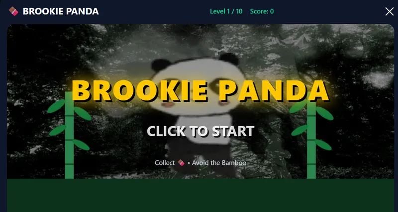 Brookie Panda Game Easter Egg
